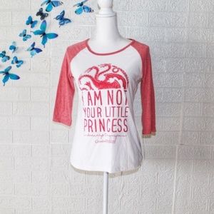Game of Thrones Baseball Tshirt Daenerys Targaryen